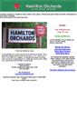 Mobile Screenshot of hamiltonorchards.com